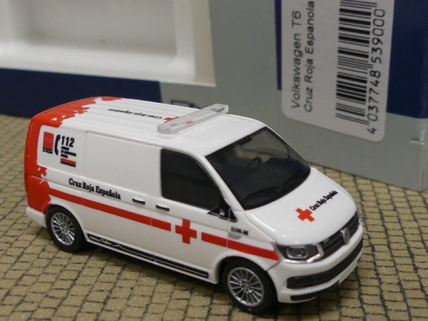 1/87 Rietze VW T6 Cruz Roja Espanola SP 53900