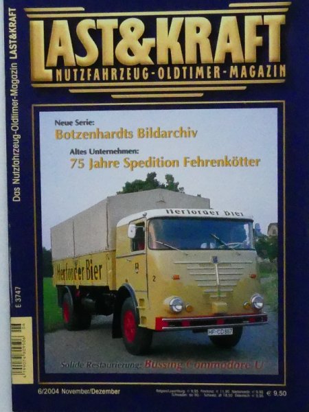 Last & Kraft 2004 / 6 Nutzfahrzeug Oldtimer Magazin