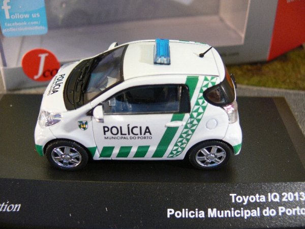 1/43 J-Collection Toyota IQ 2013 Policia Municipal do Porto JC301