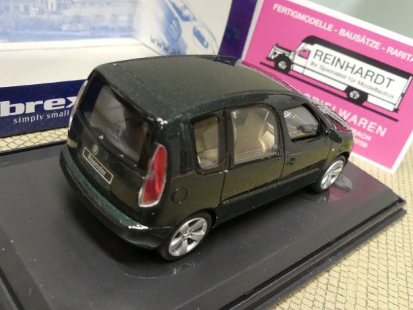 1/43 Abrex Skoda Roomster dunkelgrün metallic A16