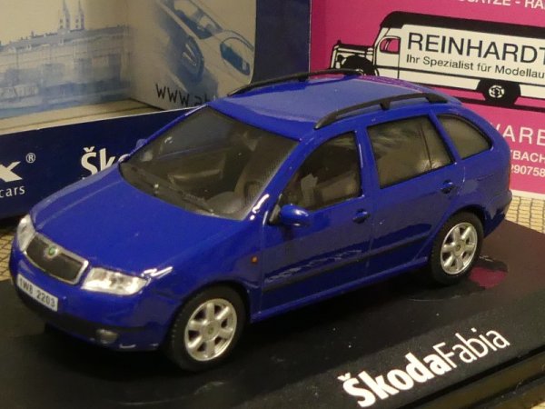 1/43 Abrex Skoda Fabia Kombi dunkelblau A15