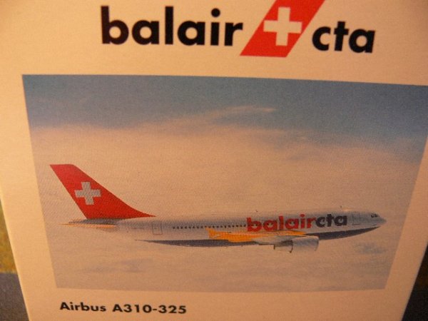 1/500 Herpa Airbus A310-325 balair cta 501033