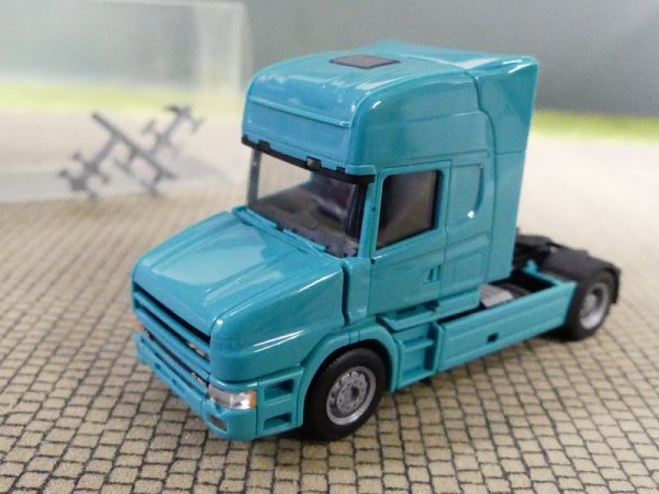 1/87 Herpa Scania Hauber Zugmaschine 2achs türkis