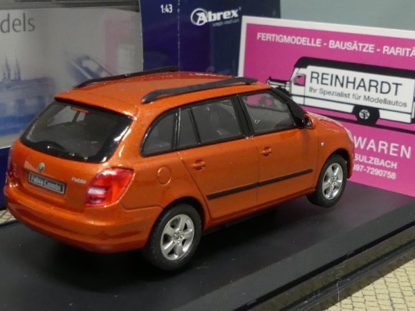 1/43 Abrex Skoda Fabia Kombi rostbraun A25