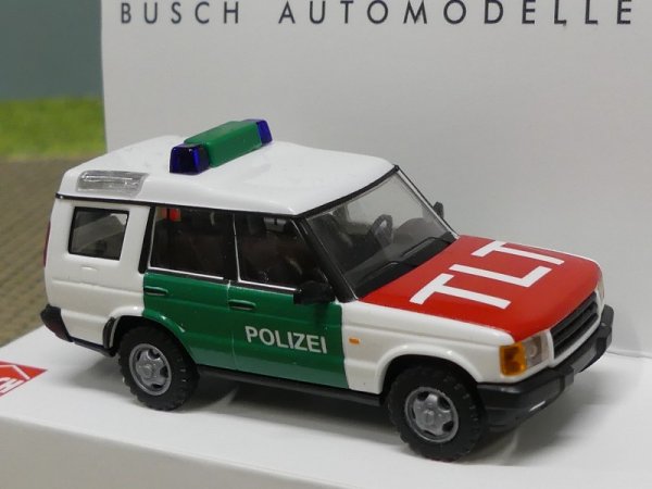 1/87 Busch Land Rover Discovery Polizei Leipzig 51929