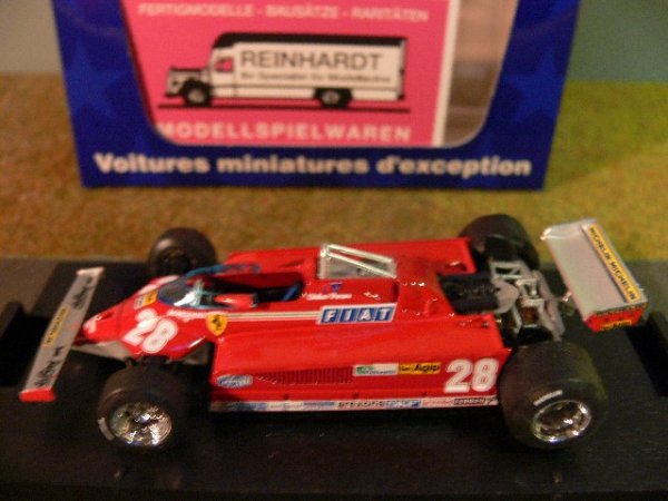 1/43 Brumm Ferrari 126CK Turbo Gran Prix de Italie 1981