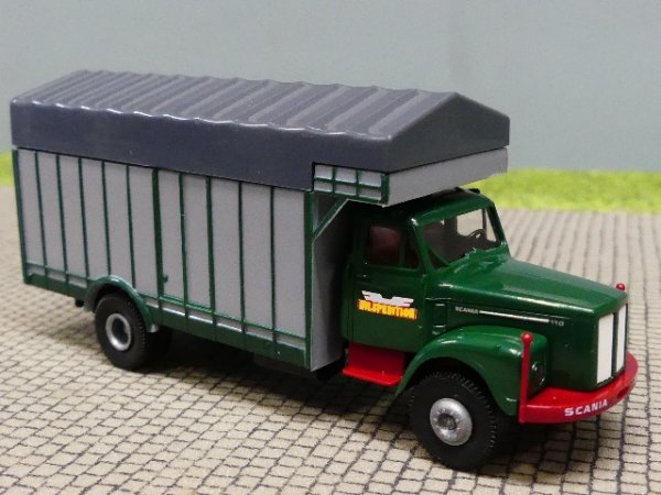 1/87 Brekina Scania L110 Großraumaufbau Bilspedition 85128