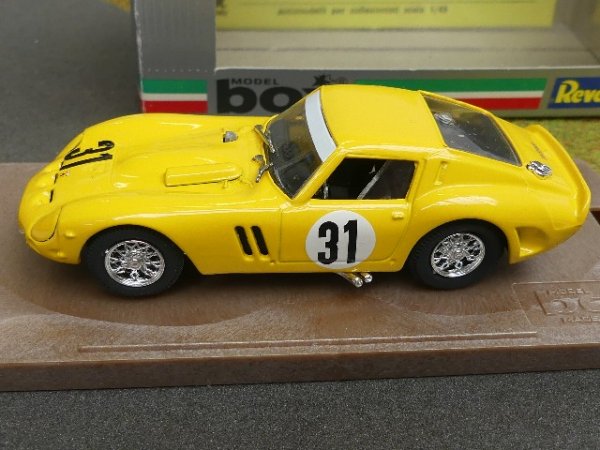 1/43 Box Ferrari GTO SPA 65 gelb #31 8444