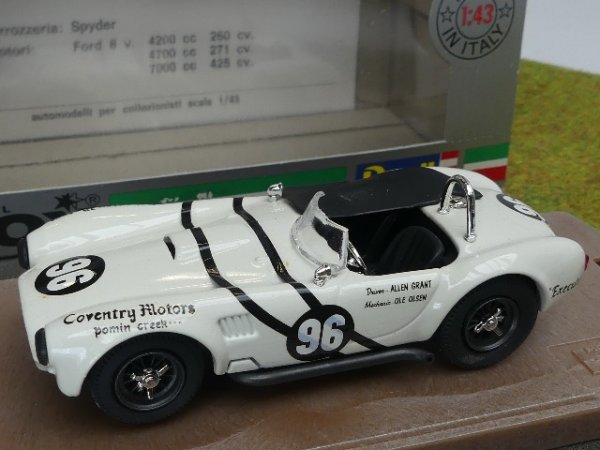 1/43 Box AC Shelby Cobra Laguna Seca 64 #96 8421