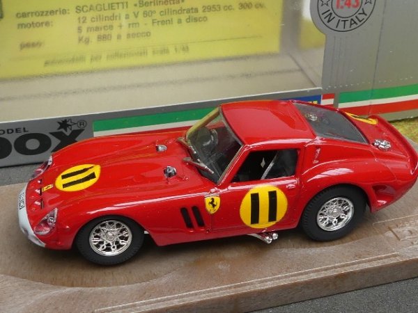 1/43 Box Ferrari GTO Tourist Trophy 63 #11 8409