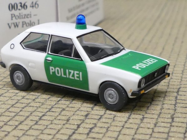 1/87 Wiking VW Polo 1 Polizei 0036 46