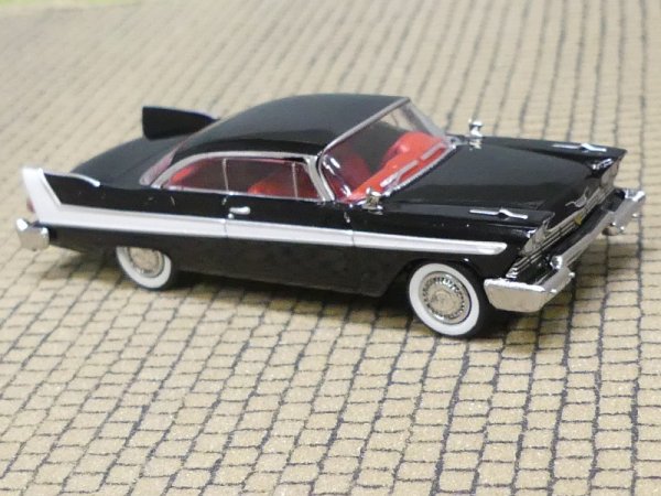 1/87 Brekina Plymouth Fury schwarz/weiss19680