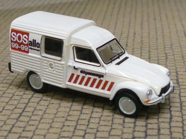 1/87 Brekina Citroen Acadiane SOS depannage 14284