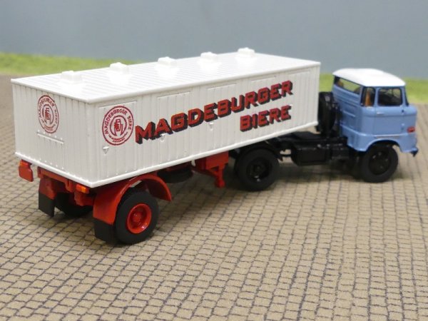 1/87 Brekina IFA W50 Magdeburger Biere Sattelzug 71216