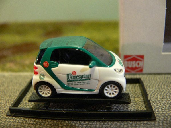 1/87 Busch Smart Fortwo Wernesgrüner 46218