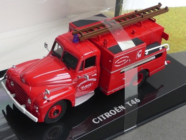 1/43 Norev Citroen T46 1962 Feuerwehr Pompiers Pompe Guinard 159988