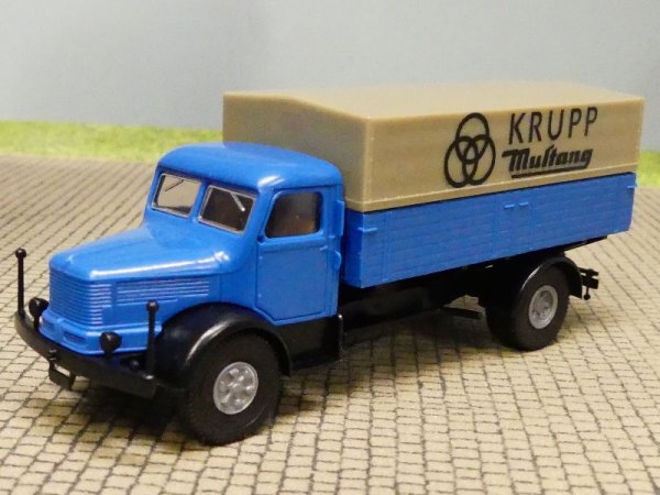 1/87 Brekina Krupp Mustang Eigenwerbung