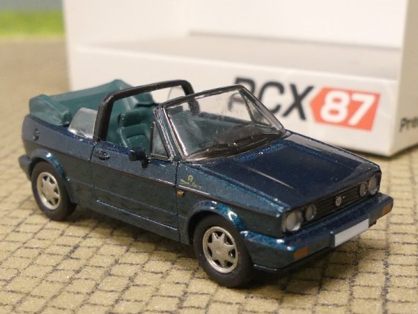 1/87 PCX VW Golf I Cabrio dunkelgrün metallic 870310