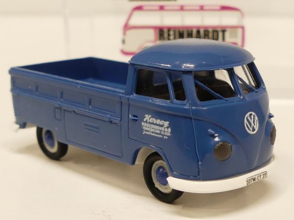 1/87 Brekina # 2089 VW T1 b Herzog Maschinenbau NK Sondermodell Reinhardt 2.AUFLAGE