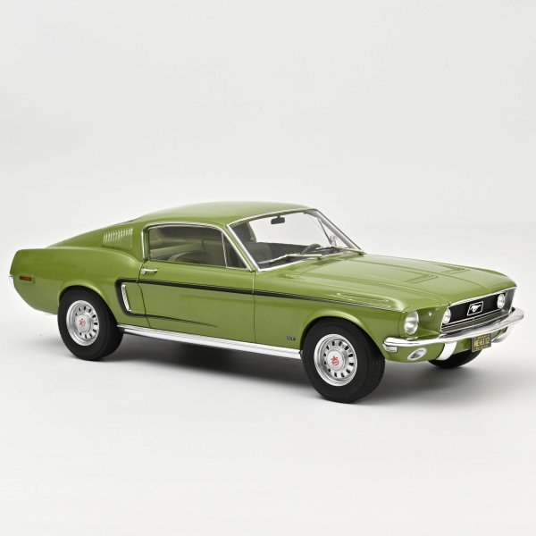 1/12 Norev Ford Mustang Fast Back GT 1968 Light Green metallic 122704