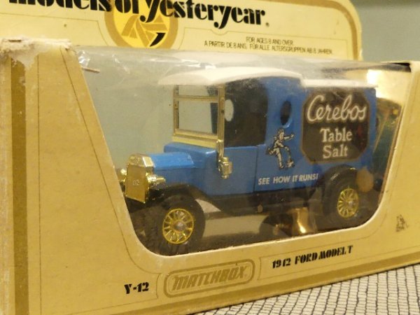 Matchbox Yesteryear Ford Model T 1912 Cerebos Table Salt Y12 Beschreibung