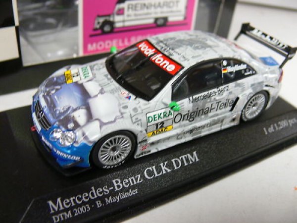 1/43 Minichamps MB CLK DTM 2003 B.Mayländer #12 Origin. 400033212