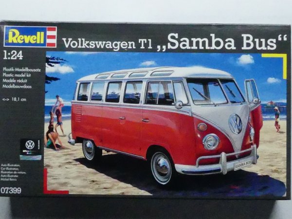 1/24 Revell Bausatz VW T1 Samba Bus 07399