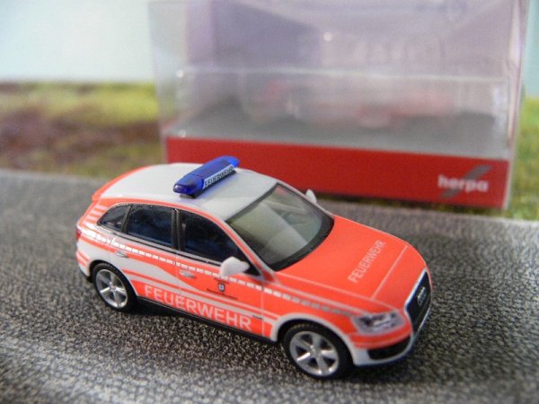 1/87 Herpa Audi Q5 Feuerwehr Ransbach-Baumbach 092975