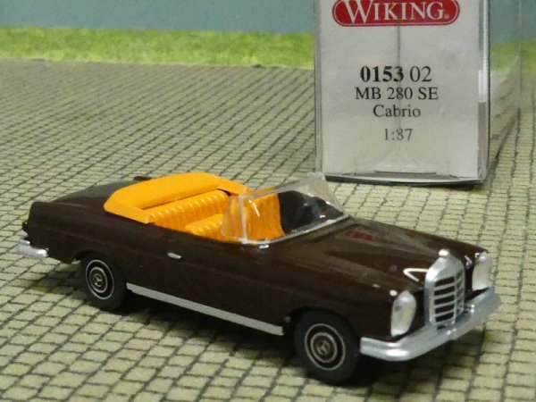 1/87 Wiking MB 280 SE Cabrio 0153 02