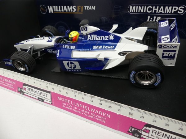 1/18 Minichamps Williams F1 BMW FW24 R. Schumacher 2002 100 020105