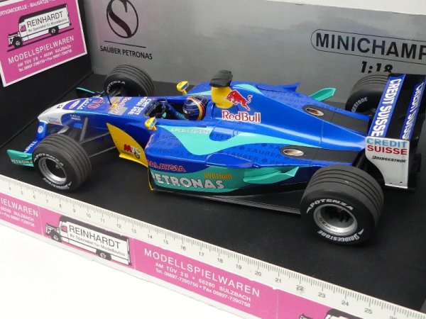 1/18 Minichamps Sauber Patronas Showcar 2003 H.-H. Frentzen 100 030080