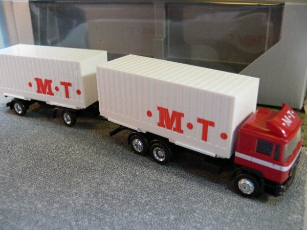 1/87 Herpa MAN F90 M.T Wechselkoffer HZ 160476