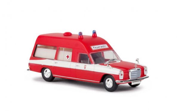 1/87 Brekina MB /8 Binz KTW Krankenwagen Feuerwehr Frankfurt 13802