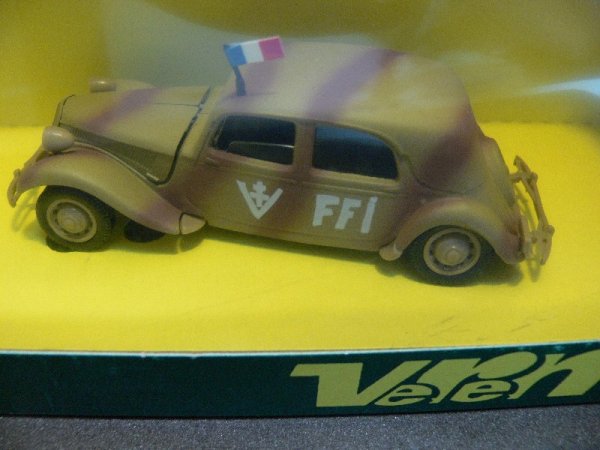 1/43 Verem Solido Citroen 15 CV FFI 1944 France 9517