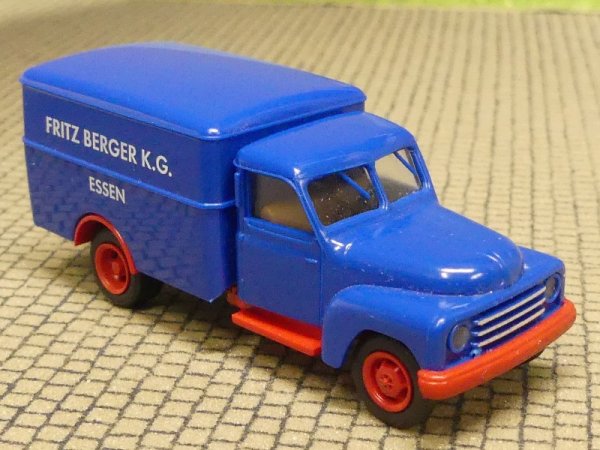 1/87 Brekina Hanomag L 28 FRITZ BERGER ESSEN Kasten