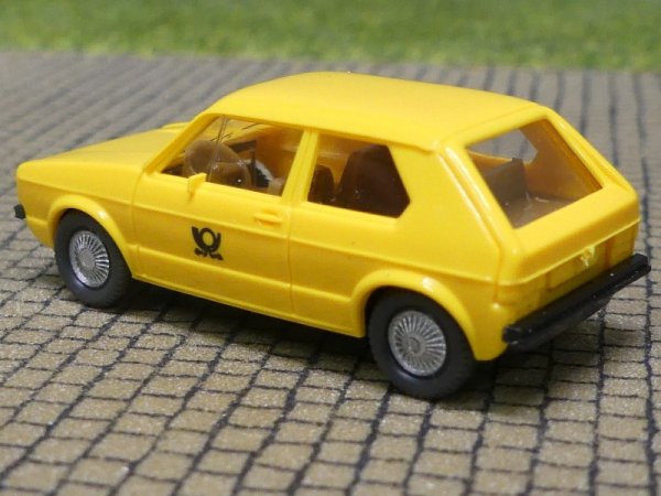 1/87 Wiking VW Golf I Post Posthorn spiegelverkehrt 49 2 A