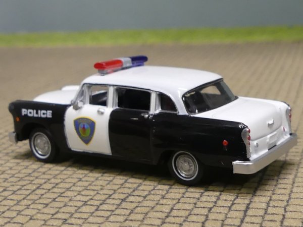 1/87 Brekina Checker Cab Saugus Squad Car Police Car 58942