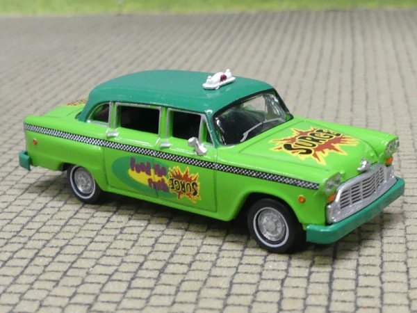 1/87 Brekina Checker Cab Surge Promo Car 58938