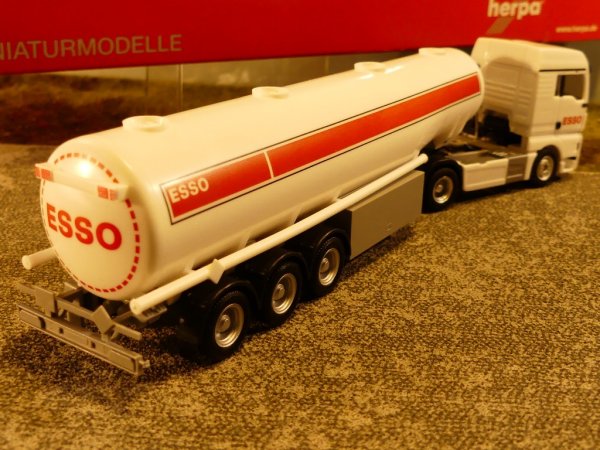 1/87 Herpa MAN TGX XLX Esso Tank-Sattelzug 309509