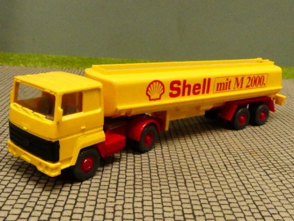 1/87 Wiking Ford Transcontinental Shell mit M2000 Tank Sattelzug 782 2A