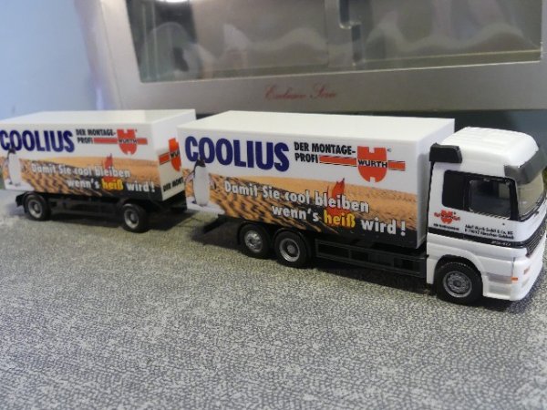 1/87 Herpa MB Actros Würth Coolius Kasten HZ 255219