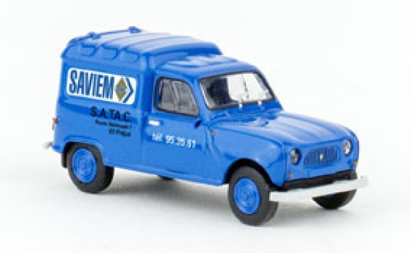 1/87 Brekina Renault R4 Fourgonnette Saviem 14757