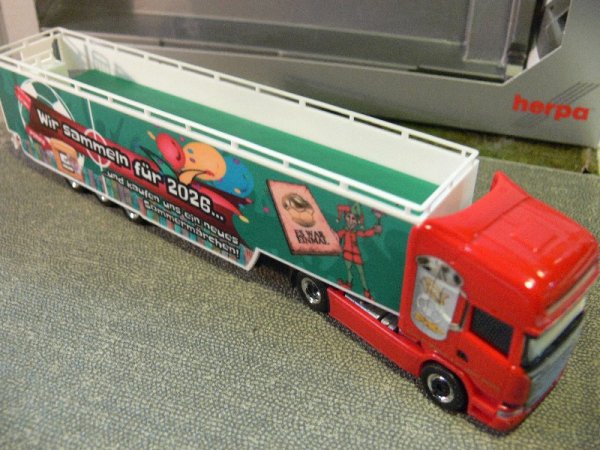 1/87 Herpa Scania R TL Karnevalstruck 2016 923408