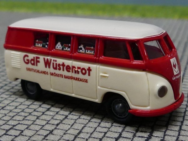 1/87 Brekina # 2025 VW T1 a Bausparkasse Wüstenrot 31030