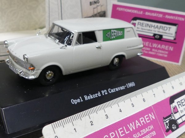 1/43 Bing Opel Rekord P2 Caravan Gervais 69983