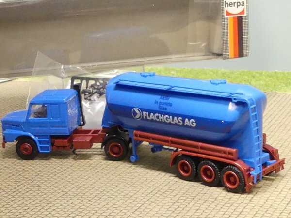 1/87 Herpa Scania Hauber Flachglas AG Silo-SZ 836100