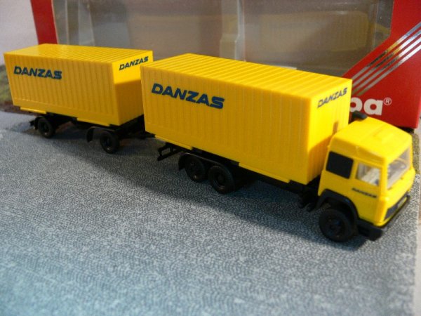 1/87 Herpa Iveco Turbo Star Danzas Cargo Box HZ