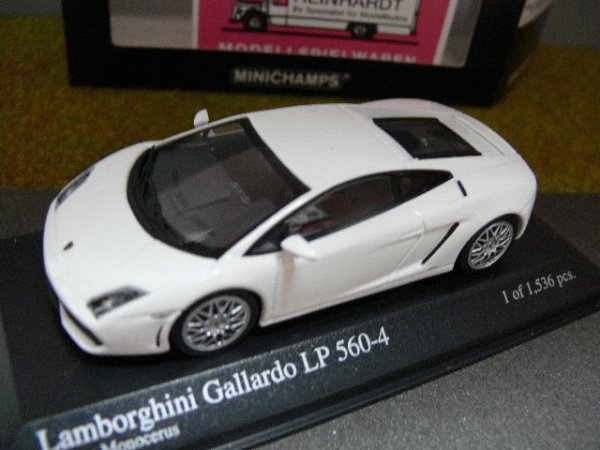 1/43 Minichamps Lamborghini Gallardo LP560-4 2008 weiß 400 103800