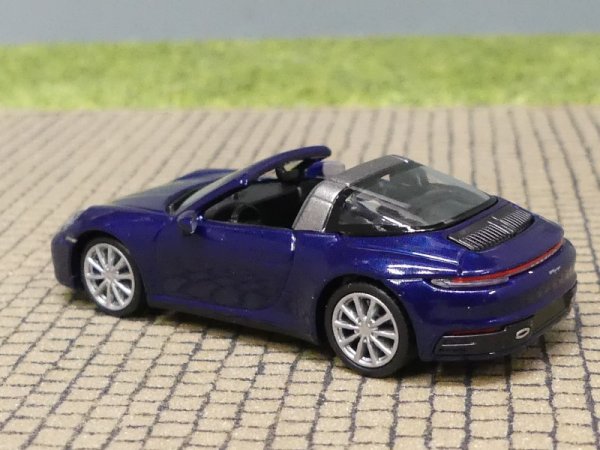 1/87 Minichamps Porsche 911 Targa 4S 2020 Blue metallic 870 069060