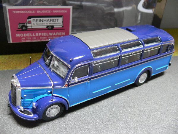 1/43 Minichamps MB O 3500 blau/dunkelblau